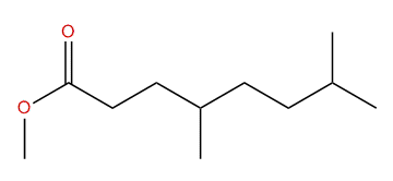 Methyl 4,7-dimethyloctanoate